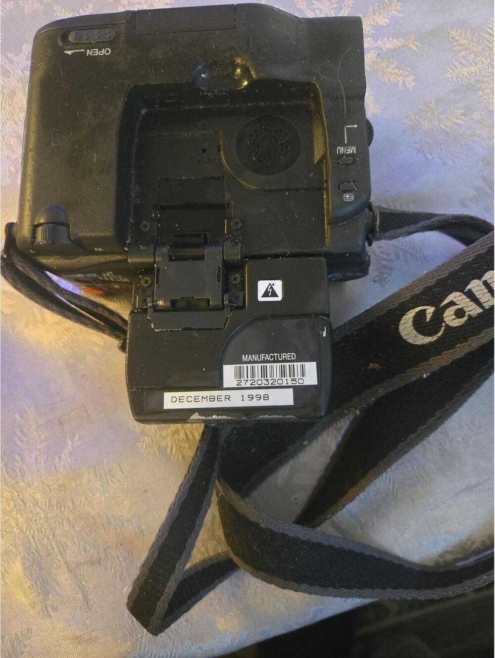 Vintage Canon ZR Mini DV Digital Video Camcorder December 1998 Untested - Picture 2 of 7